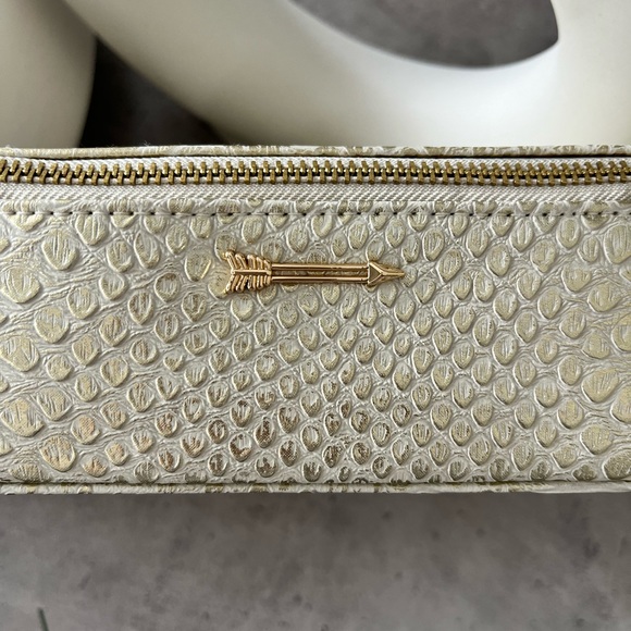 New Stella & Dot Snake Skin Travel Bag for jewellery - Picture 3 of 7